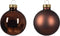 Kerstbal glas d5 cm esprss ass 12st kerst
