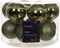 Kerstbal glas d5 cm rosemarijn 12st