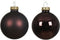 Kerstbal glas d5 cm z.trffl 12st