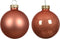 Kerstbal glas d6 cm pompoen 20st