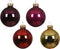 Kerstbal glas d6 cm rood 20st