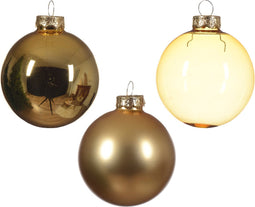 Kerstbal glas d7 cm lgd ass 21st kerst
