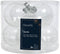 Kerstbal glas d7 cm transparant/irs 8st