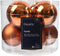 Kerstbal glas d7 cm warme cider 8st