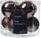 Kerstbal glas d7 cm z.trffl 8st