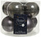 Kerstbal glas d7cm warm grs ass 8st
