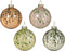 Kerstbal glas d8 cm a4 U