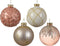 Kerstbal glas d8 cm parel ass kerst