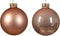 Kerstbal glas d8 cm rose ass 6st kerst