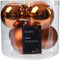 Kerstbal glas d8 cm warme cider 6st