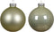 Kerstbal glas d8 cm wit mint 6st