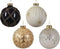 Kerstbal glas d8 cm wolwit ass kerst