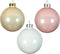 Kerstbal glas d8 cm zcht rz ass 16st kerst