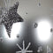 Kerstbal glas d8 cm zilver Q