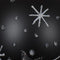 Kerstbal glas d8 cm zilver R
