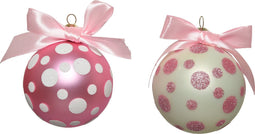 Kerstbal glas d8cm a2