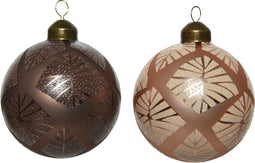Kerstbal glas d8cm a2