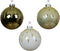 Kerstbal glas d8l8 cm a3 E