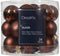 Kerstbal gls d2.5 cm esprss ass 24st kerst