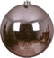 Kerstbal kunststof d14 cm fris lila