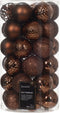 Kerstbal kunststof d6 cm esprss 37st kerst