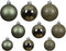 Kerstbal kunststof d6 cm rsmrn 30st