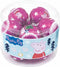 Kerstbal Peppa Pig Cosy corner Fuchsia 10 Stuks Plastic (Ø 6 cm) - Kerstballen - Kerst decoratie - Kerstversiering - Peppa Pig -
