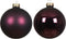 Kerstballen glas d10 cm d.mv 4st