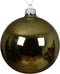 Kerstballen glas d10 cm rsmrn 4st U