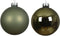 Kerstballen glas d10 cm rsmrn 4st W