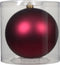 Kerstballen glas d15 cm granaatappel