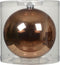 Kerstballen glas d15 cm pec.bruin K