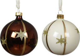 Kerstballen glas d8 cm a2 ZIV