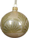 Kerstballen glas d8 cm parel X