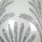 Kerstballen glas d8 cm winterwit T