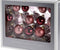 Kerstballen glas roze