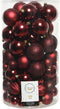 Kerstballen Mix 100 st. - Ossenbloed