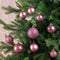Kerstballen Mix 30 st. - Velours Roze