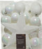 Kerstballen Mix Met Piek Box 33 Stuks Wit Iris