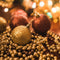 Kerstballen set 10-delig | glas | camel bruin | 6cm