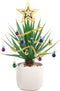 Kerstballen - Voor je planten - Set van 10 ballen - Inclusief 1 slinger en 1 ster - Kerstversiering - Decoratie