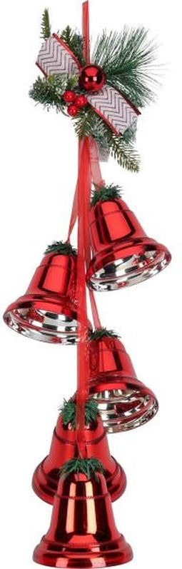 Kerstbellen Met Dennentakjes H
