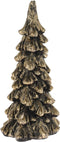 Kerstboom 13 cm in antiek kleur kerstversiering