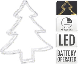 KERSTBOOM 29X34CM 80LED