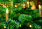 Kerstboom-Blauw spar - 2 NEXT DOOR - met rode Emmer en verlichting - 150-170 cm