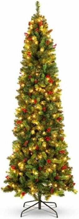 Kerstboom DKD Home Decor Groen Metaal Polyethyleen 70 x 70 x 210 cm