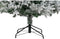 Kerstboom DKD Home Decor Wit Groen Polyethyleen Besneeuwd 140 x 140 x 210 cm