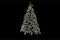 Kerstboom DKD Home Decor Wit Rood Groen PVC Ananas Besneeuwd 125 x 125 x 210 cm