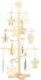 Kerstboom, h: 60 cm, b: 40,5 cm, 1 stuk, grenen