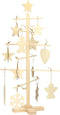 Kerstboom, h: 60 cm, b: 40,5 cm, 1 stuk, grenen